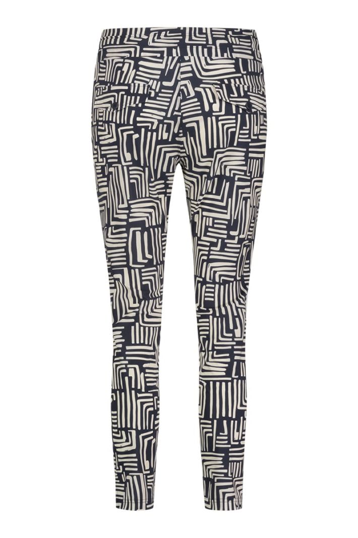 11062 Startup Graphic Trousers - Kit/Dark Blue