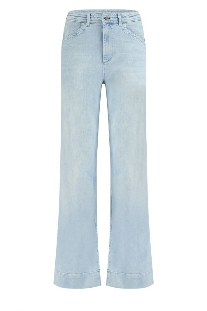 11190 Victoria Denim Trousers - Light Jeans Blue