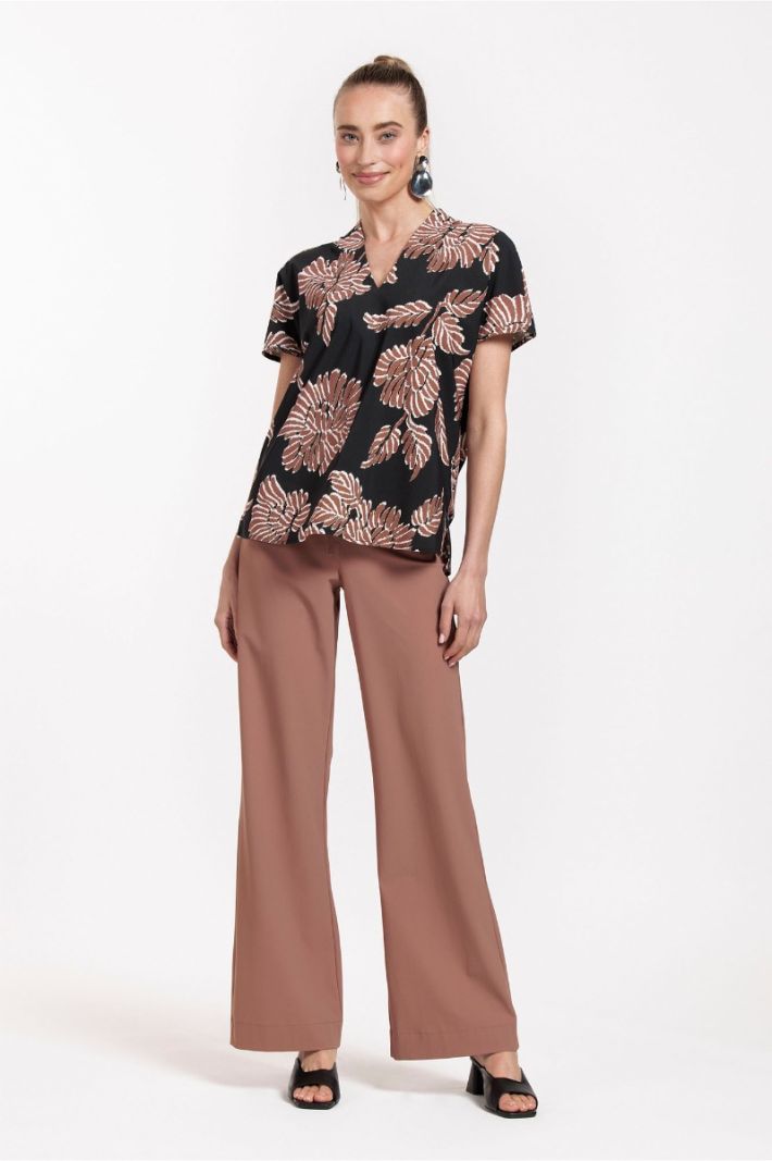 11555 Abigail Trousers - Chocolate