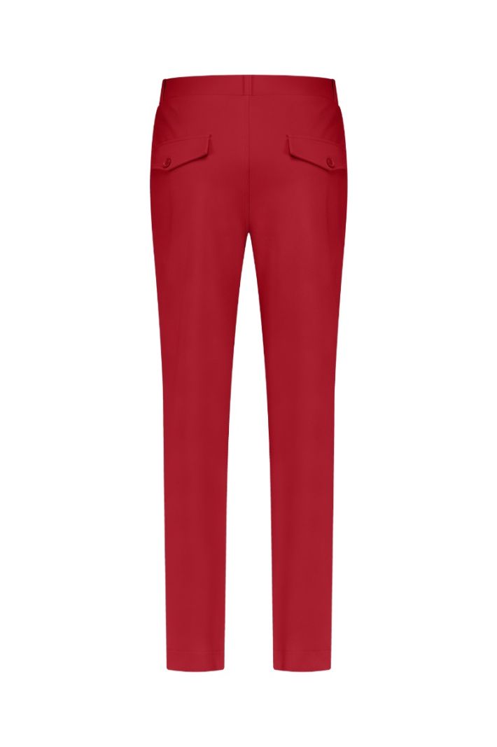 11682 Luca Trousers - Dark Red