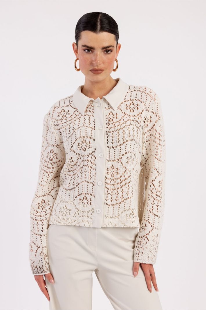 11800 Kirsty Crochet Blouse - Kit