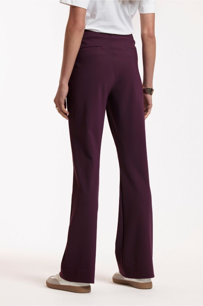 11963 Flair Bonded Trousers - Blackberry