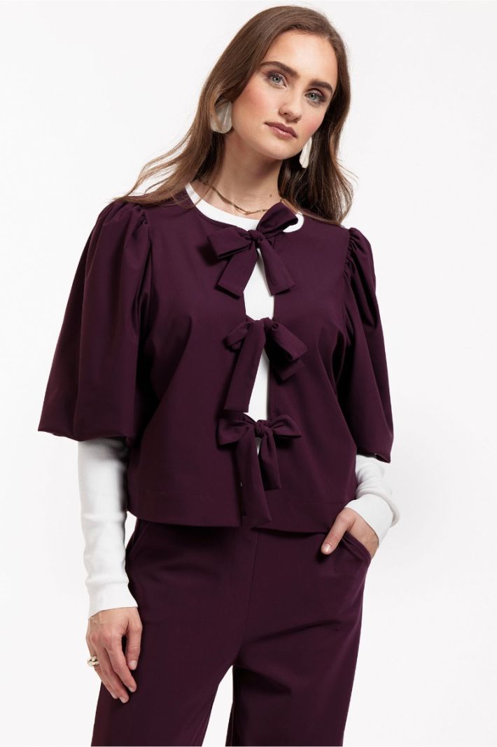 12000 Celine Blouse - Blackberry