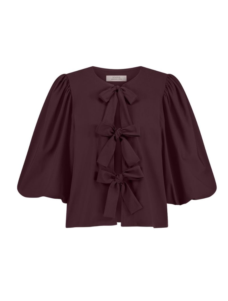 12000 Celine Blouse - Blackberry