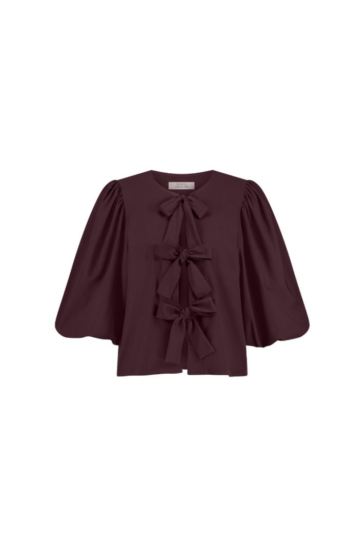 12000 Celine Blouse - Blackberry