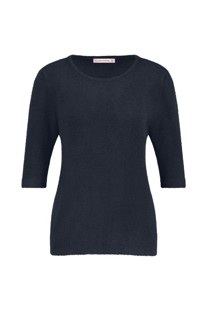 12027 Felica Soft Pullover - Dark Blue