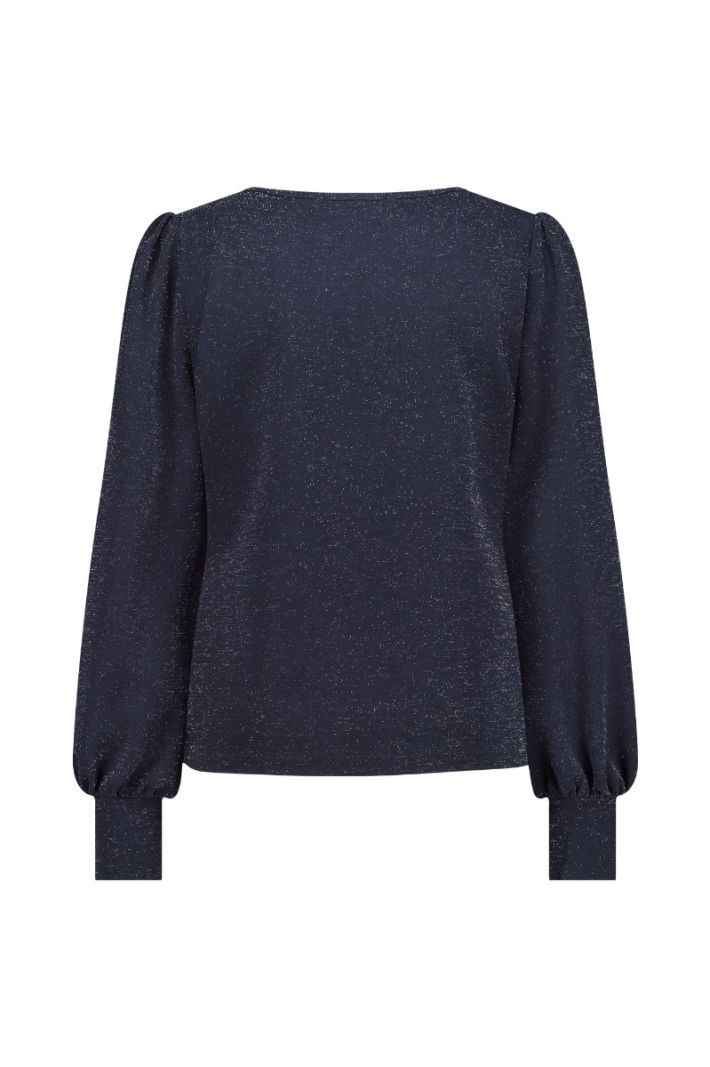 12039 Sophie Sparkle Top - Donker Blauw