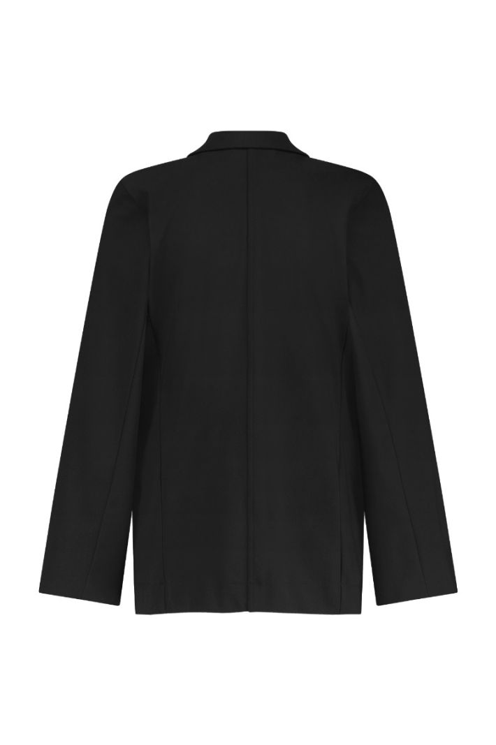 12048 Joline Cape Blazer - Zwart