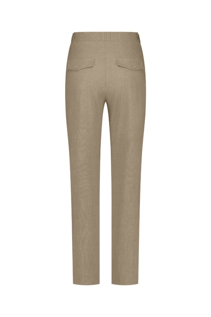 12085 Collins Structure Trousers - Latte