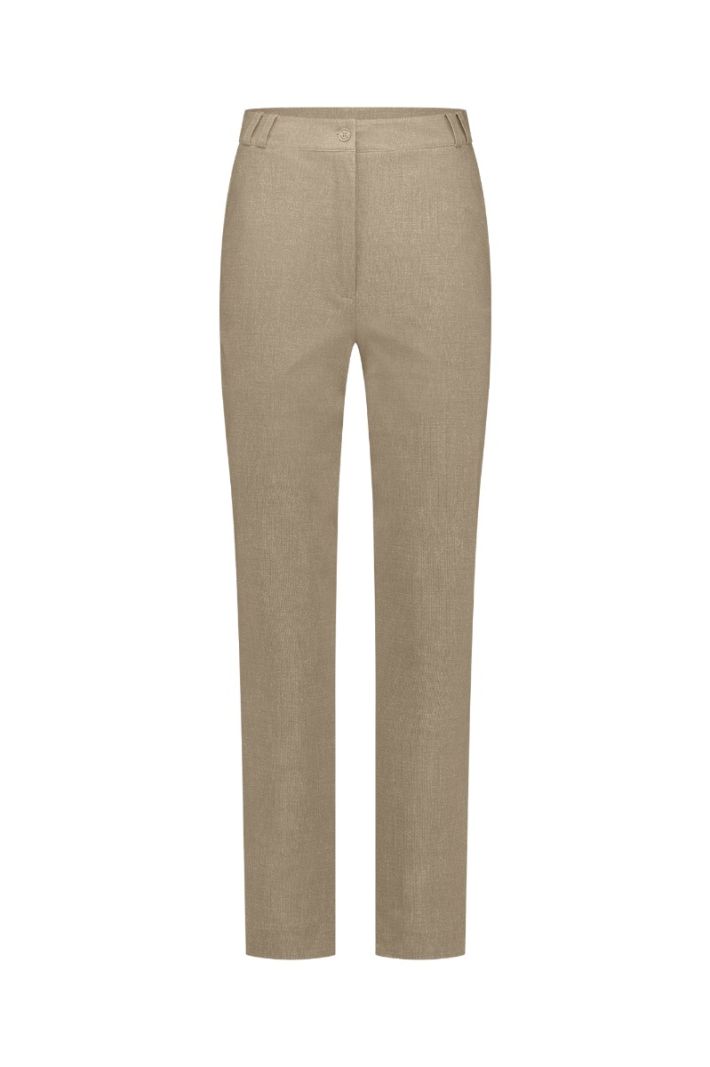 12085 Collins Structure Trousers - Latte