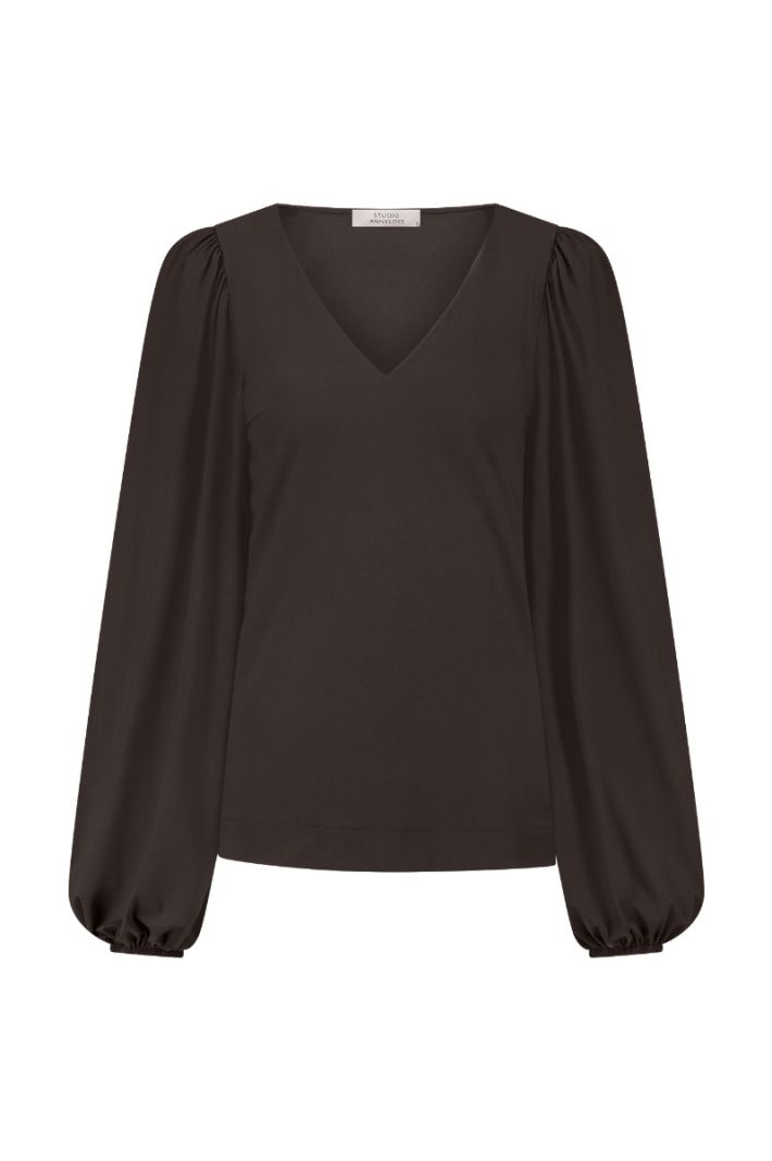 12153 Lesha Top - Espresso