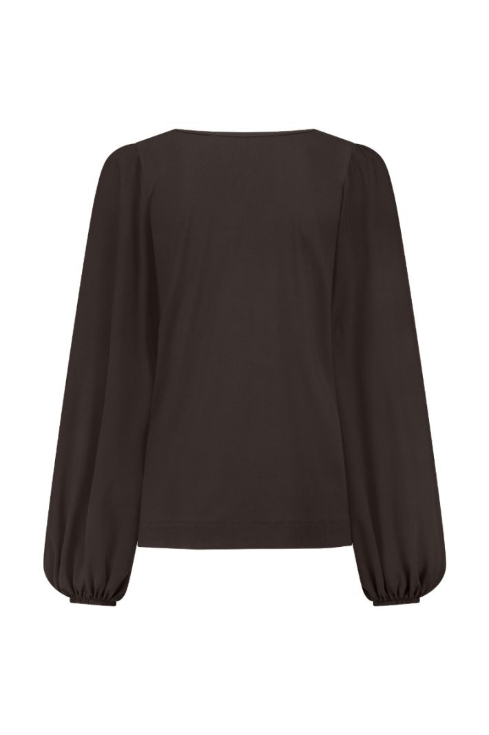 12153 Lesha Top - Espresso