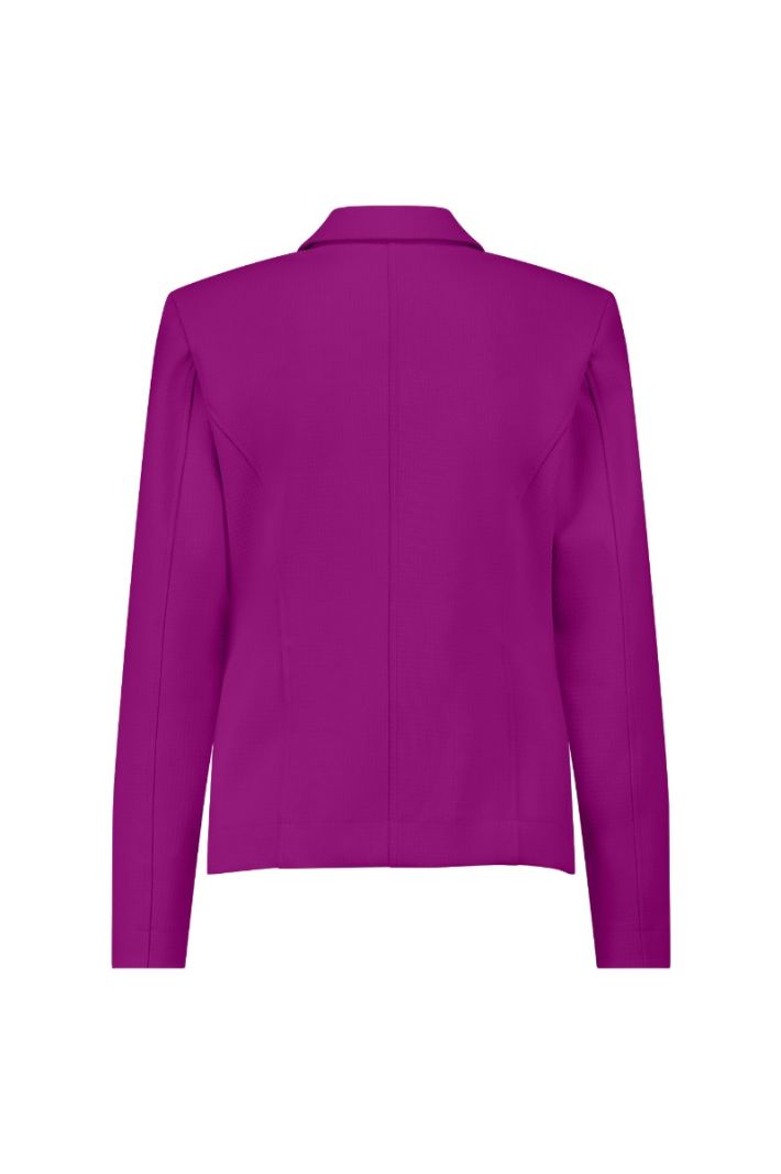 12202 Felici bnd Structure Blazer - Magenta