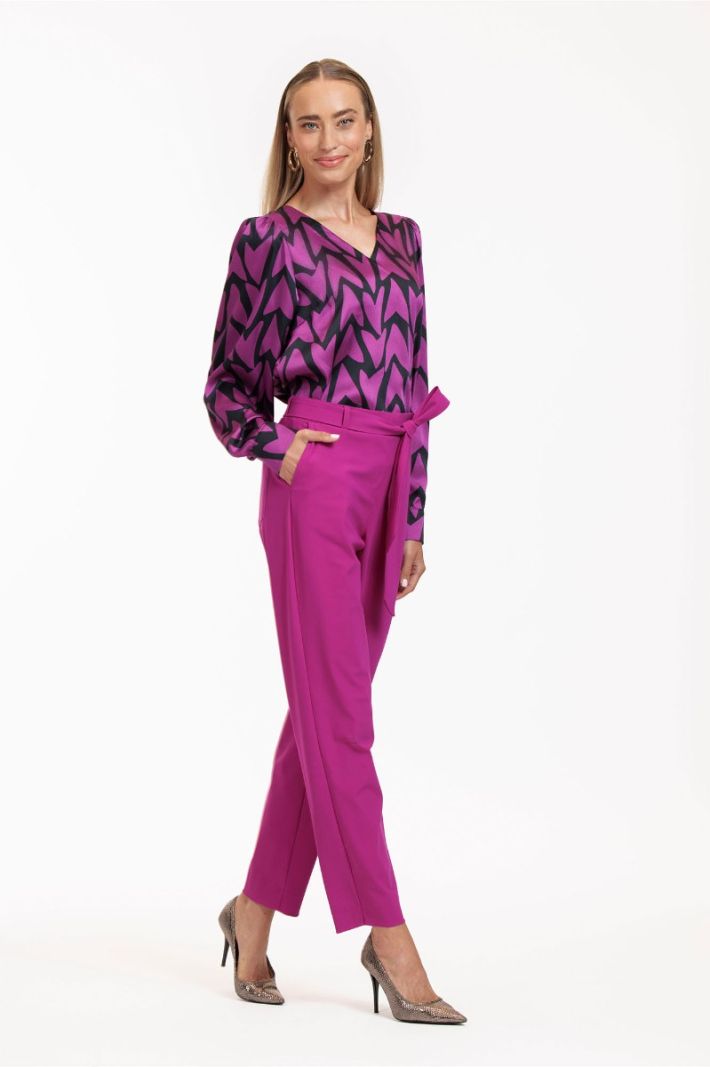 12208 Tatum Trousers - Magenta