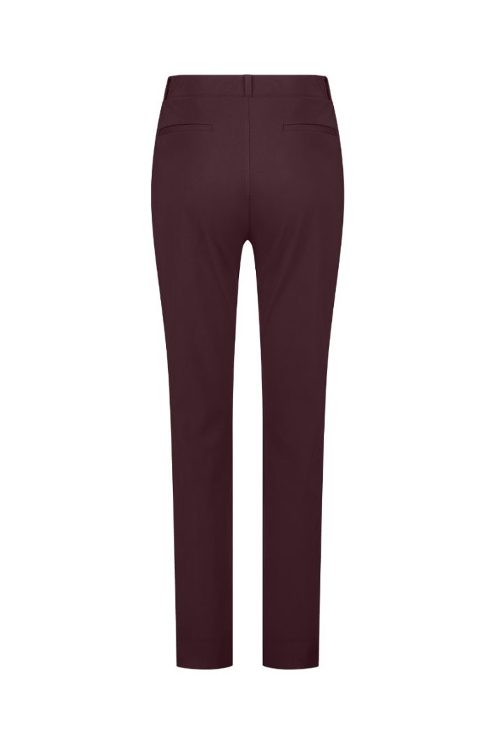 12270 Anna Bonded Trousers - Blackberry