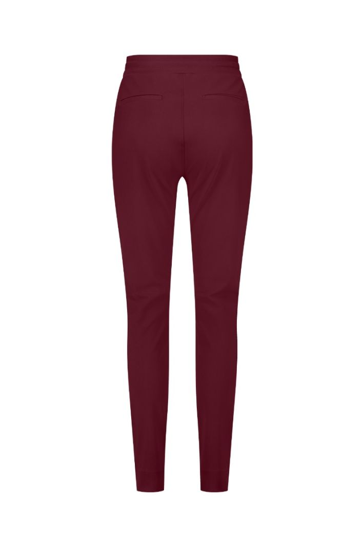 12273 Downstairs Bonded Trousers - Merlot