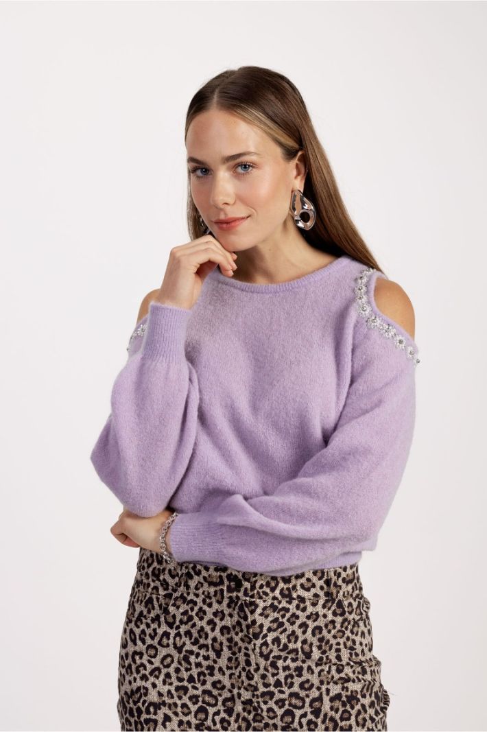 12322 Delphine Pullover - Lila