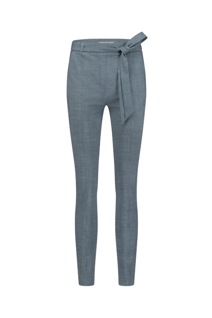 12374 Kate Melee Trousers - Silver Grey