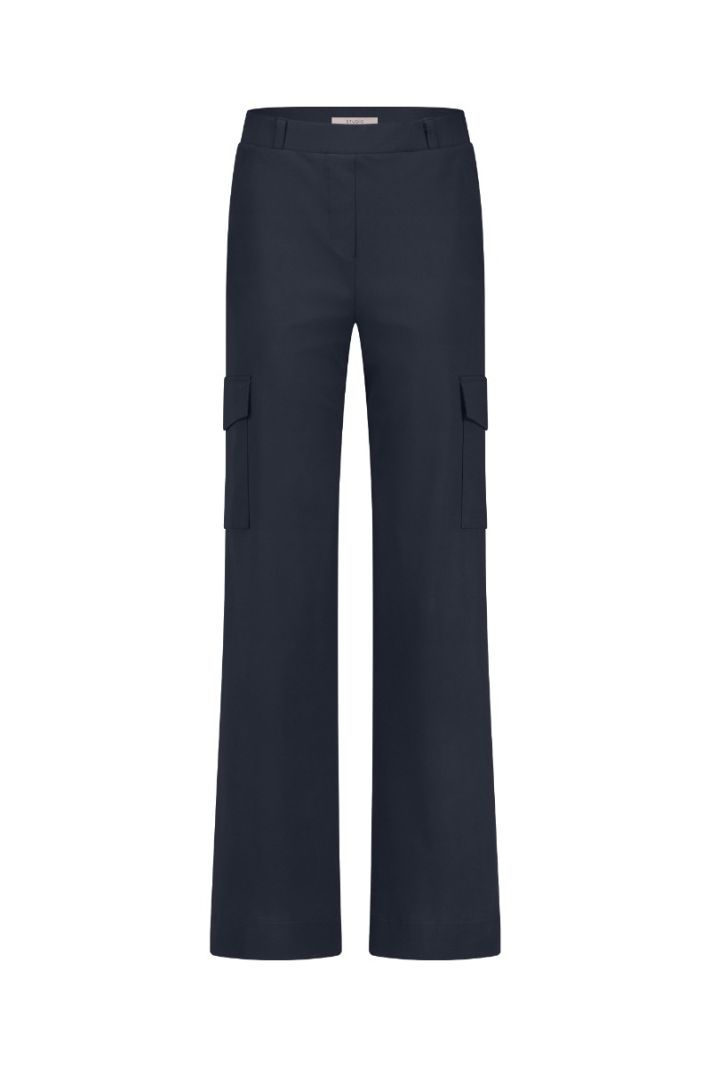 12380 Lexie Cargo Trousers - Dark Blue