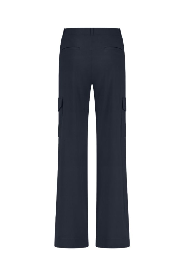 12380 Lexie Cargo Trousers - Dark Blue