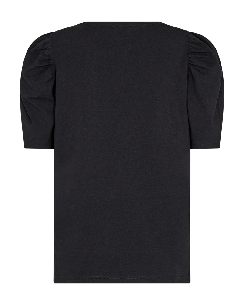 124228 FQFenja Puff T-Shirt - Zwart