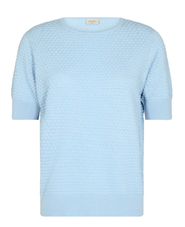 126810 FQDodo PU Dottie T-Shirt - Chambray Blue