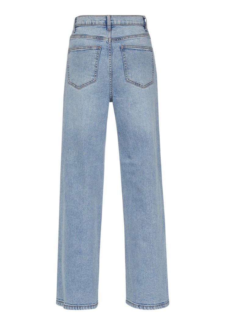 17029 Owi-W-Je8 Jeans - Light Blue Used