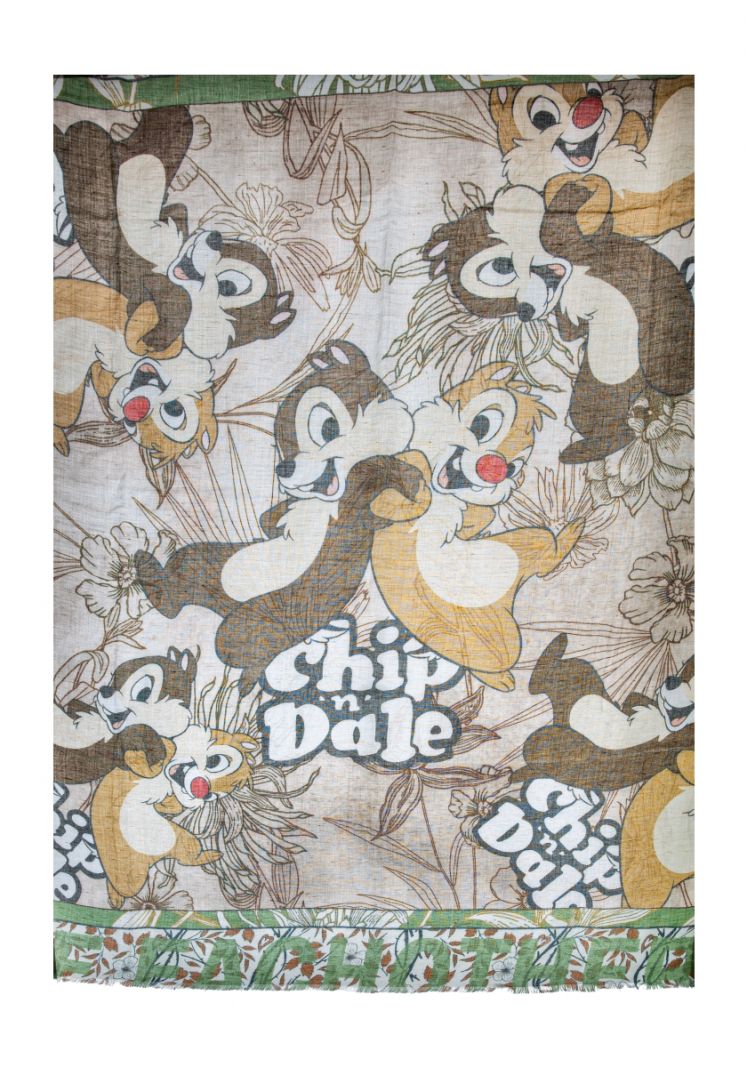 222-812903 Scarf Chip and Dale - Print