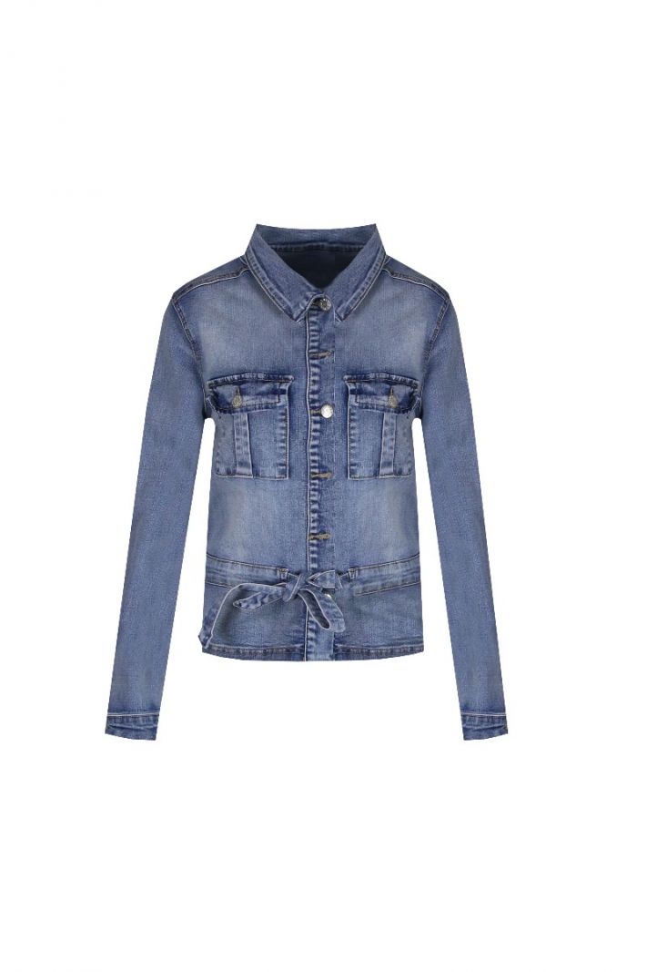 22VNG01 Ghita Jacket - Jeans Blauw