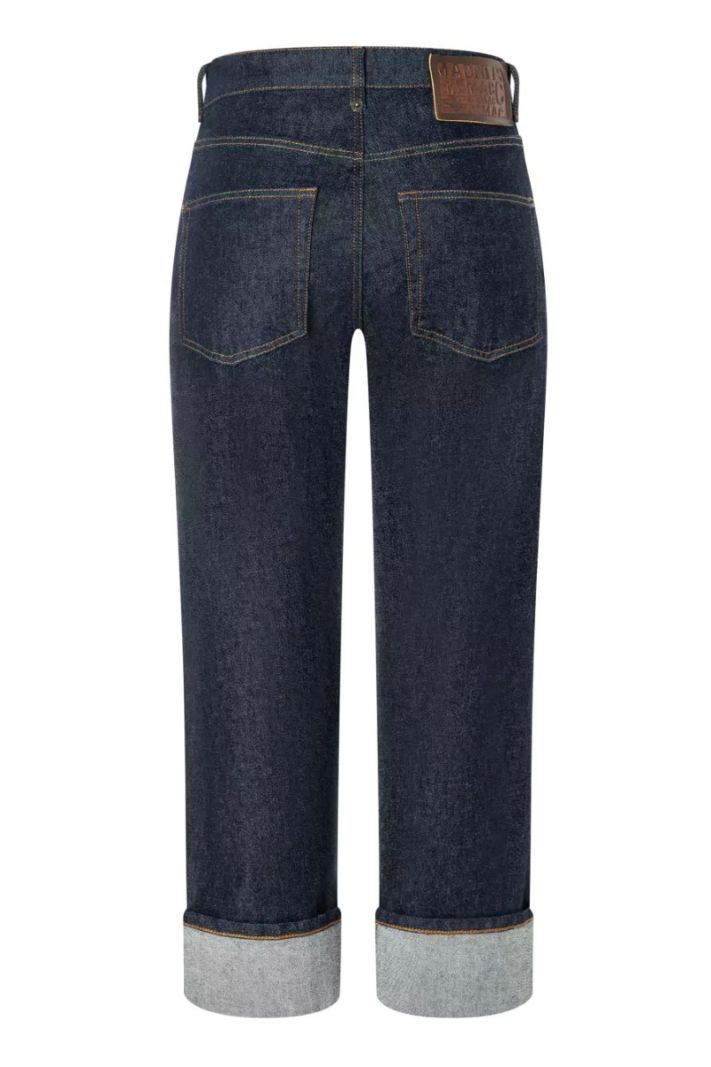 2321-90-0361L Baggy Straight Jeans - Fashion Rinsed 