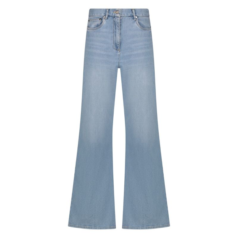 NKS09023 Ruby Pants - Bleached Denim