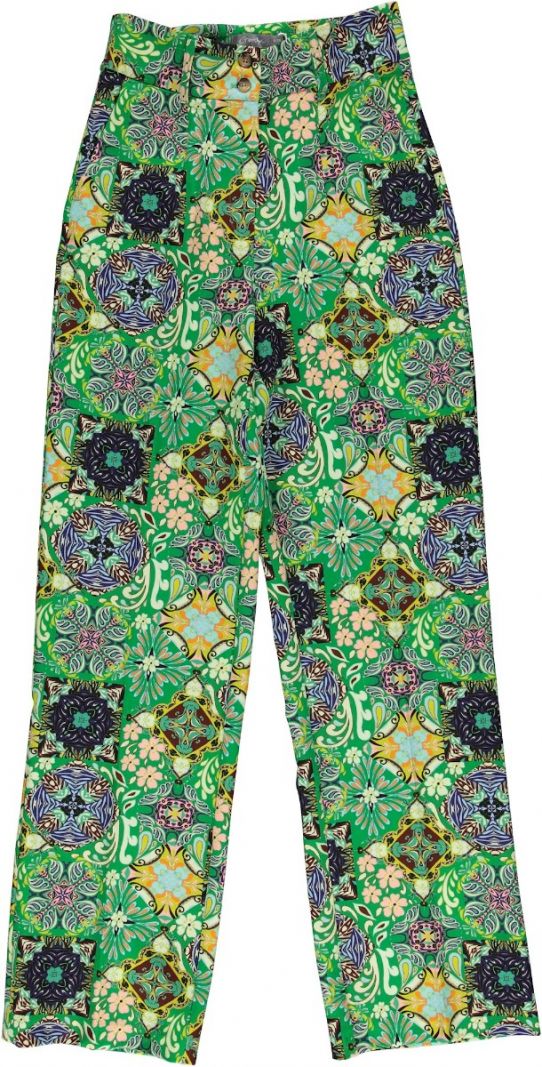 31120-32 Pantalon Printed - Bright Green