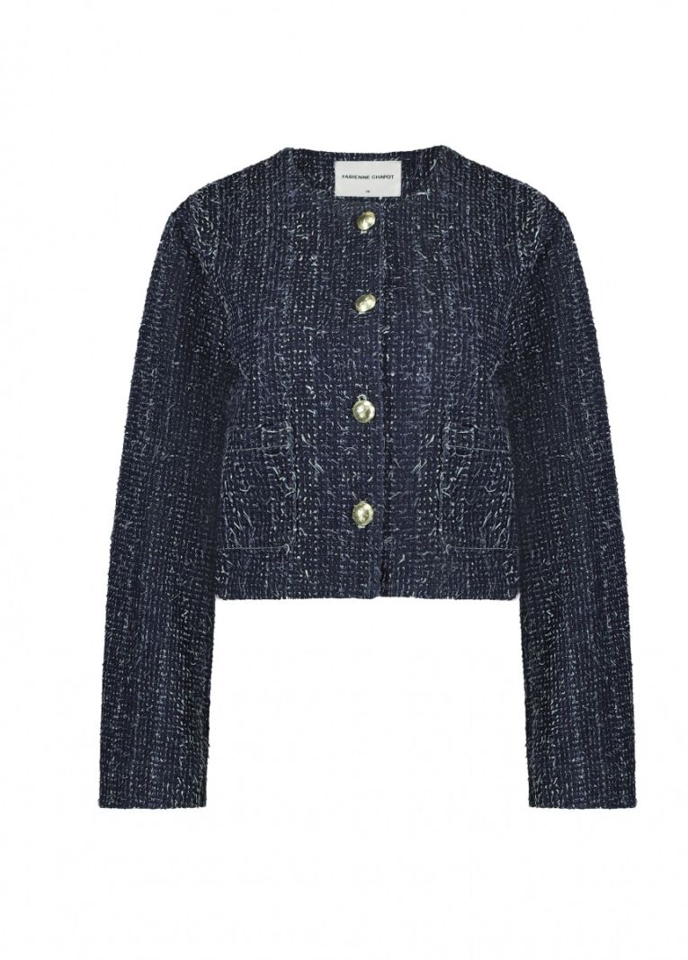 CLT-BLA-13-AW24 Davis Denim Blazer - Dark Indigo