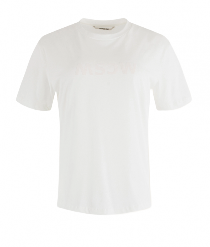 47-04 GoneVelvet T-Shirt met Logo - Off White