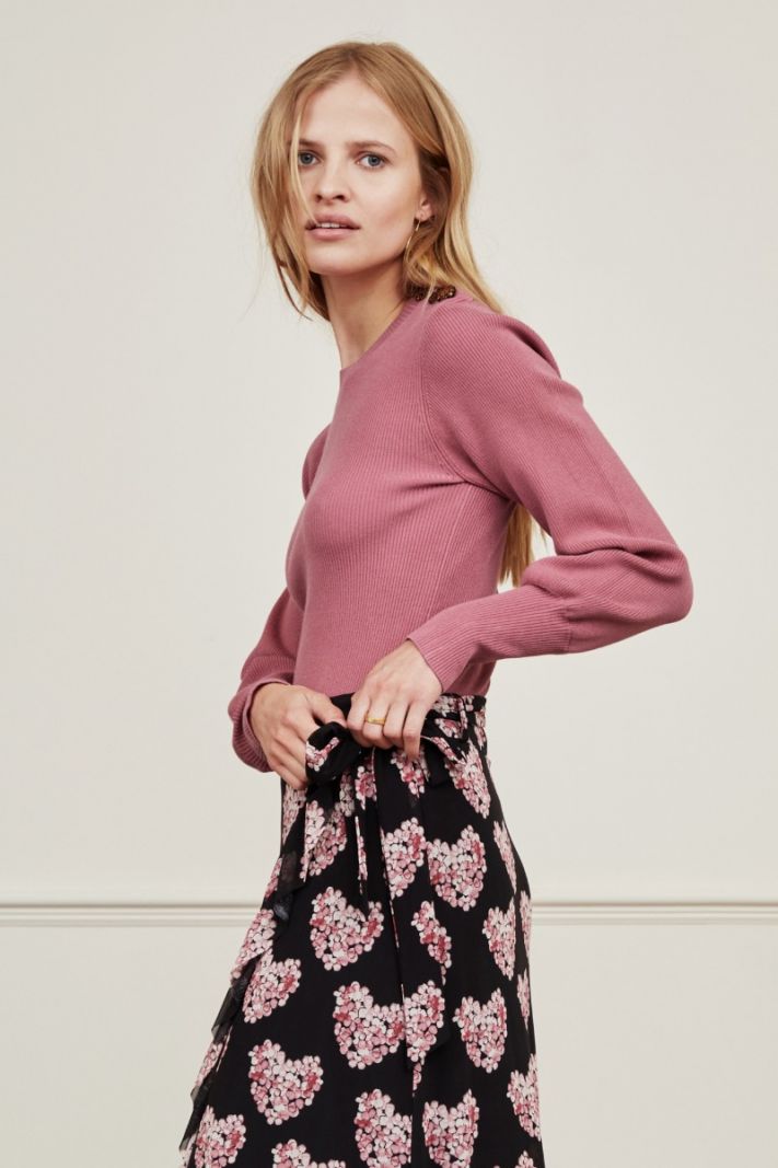 CLT-193-PUL-AW22 Lillian Pullover - Antique Pink