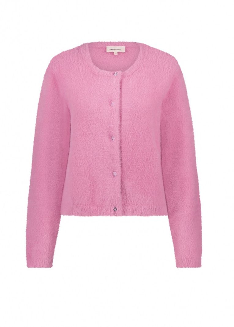 CLT-CAR-06-AW24 Kate Cardigan - Pink Money