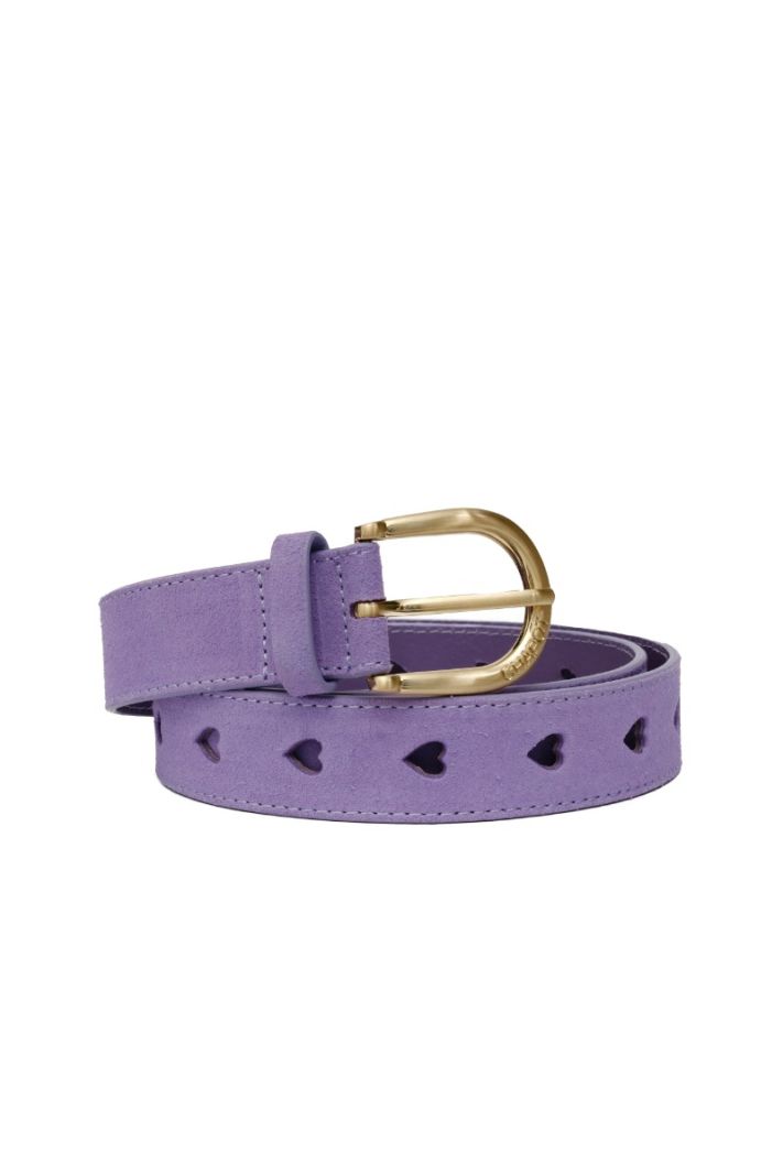 ACC-416-BLT-SS24 Cut It Out Heart Belt - Violetta