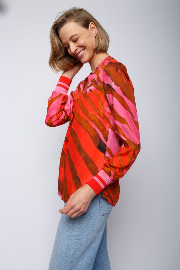 8334-139920 Viscose Blouse - Rood