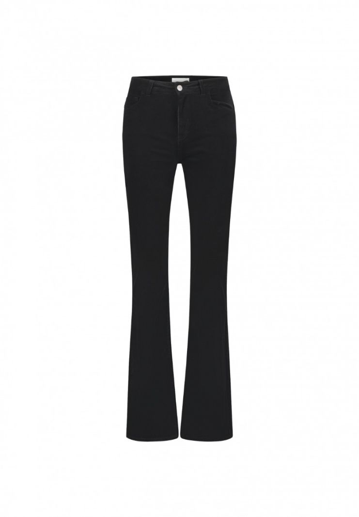 CLT-TRS-01-AW24 Eva Flare Trousers - Zwart