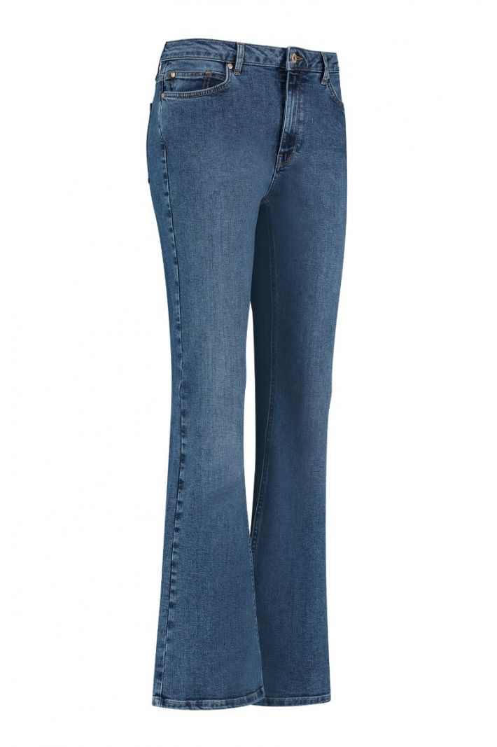 91001 Belle Denim Trousers - Mid Jeans