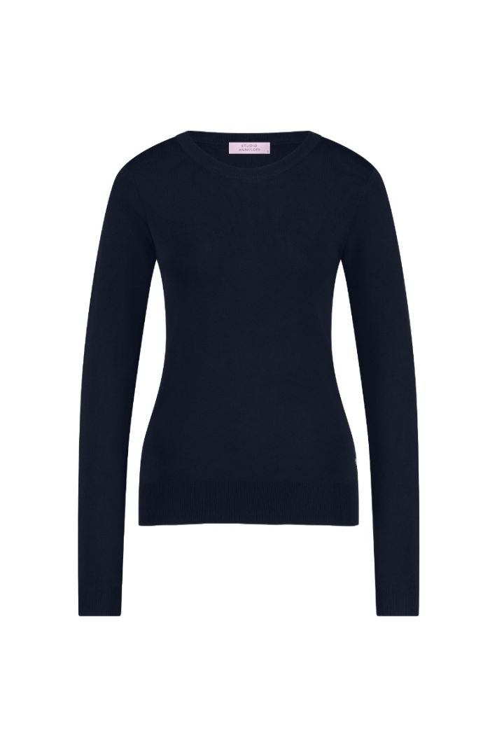 91520 Lana Pullover - Donker Blauw