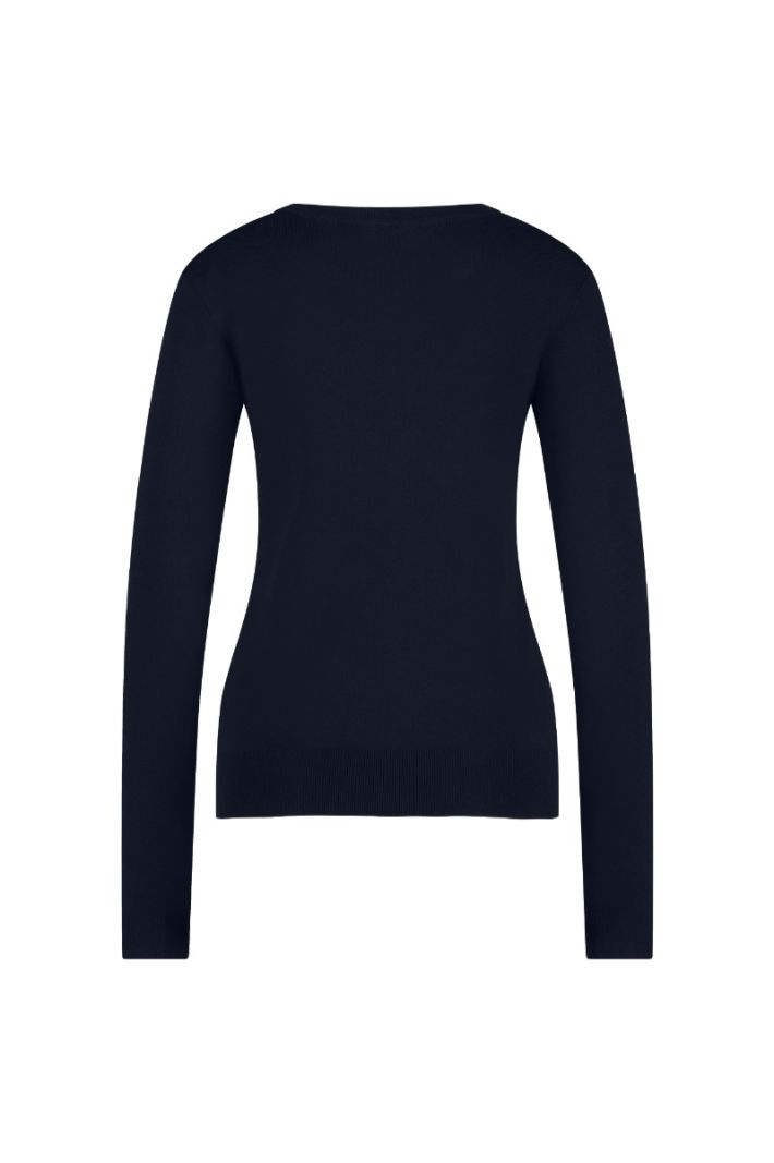 91520 Lana Pullover - Donker Blauw