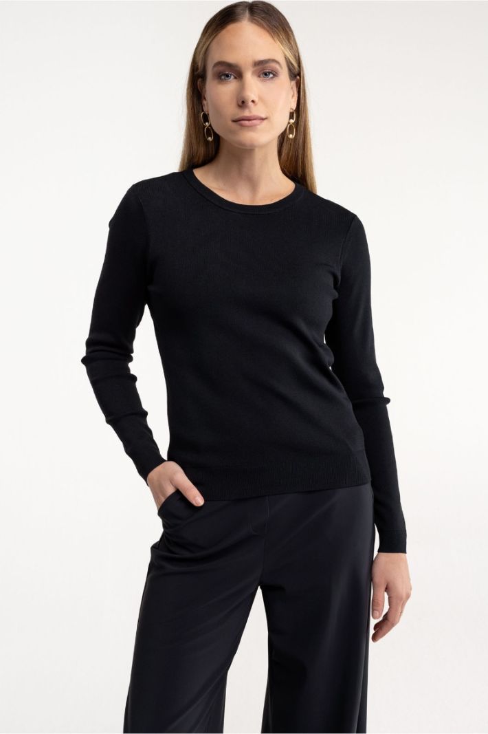 91520 Lana Pullover - Zwart