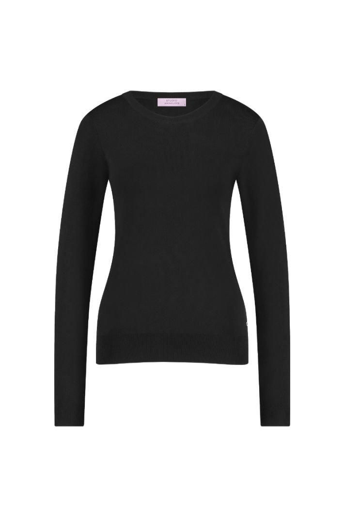 91520 Lana Pullover - Zwart