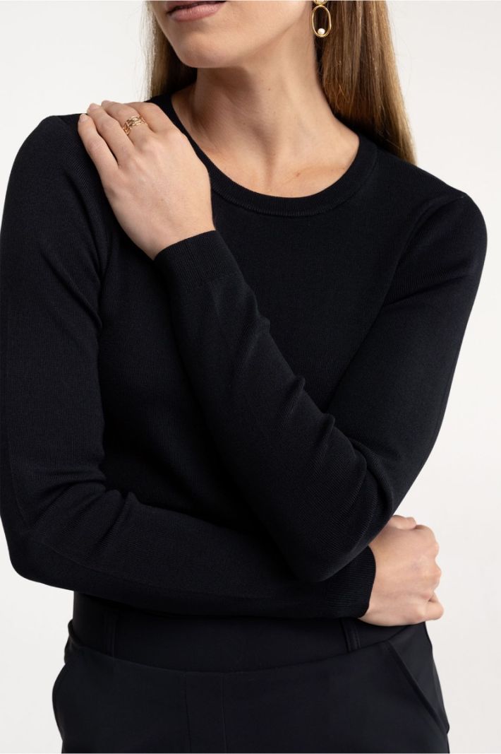 91520 Lana Pullover - Zwart