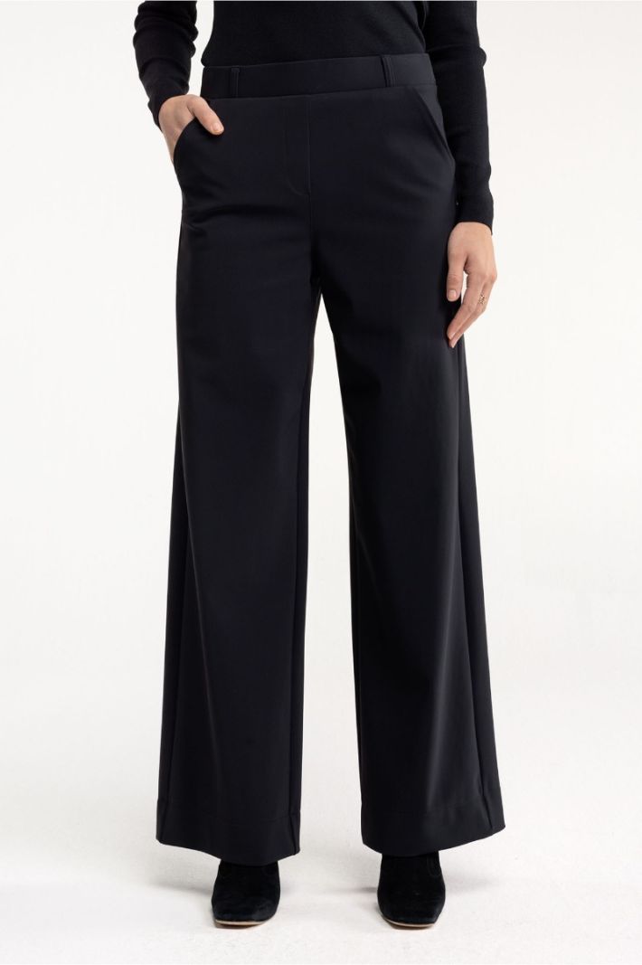 94801 Lexie Bonded Trousers - Zwart