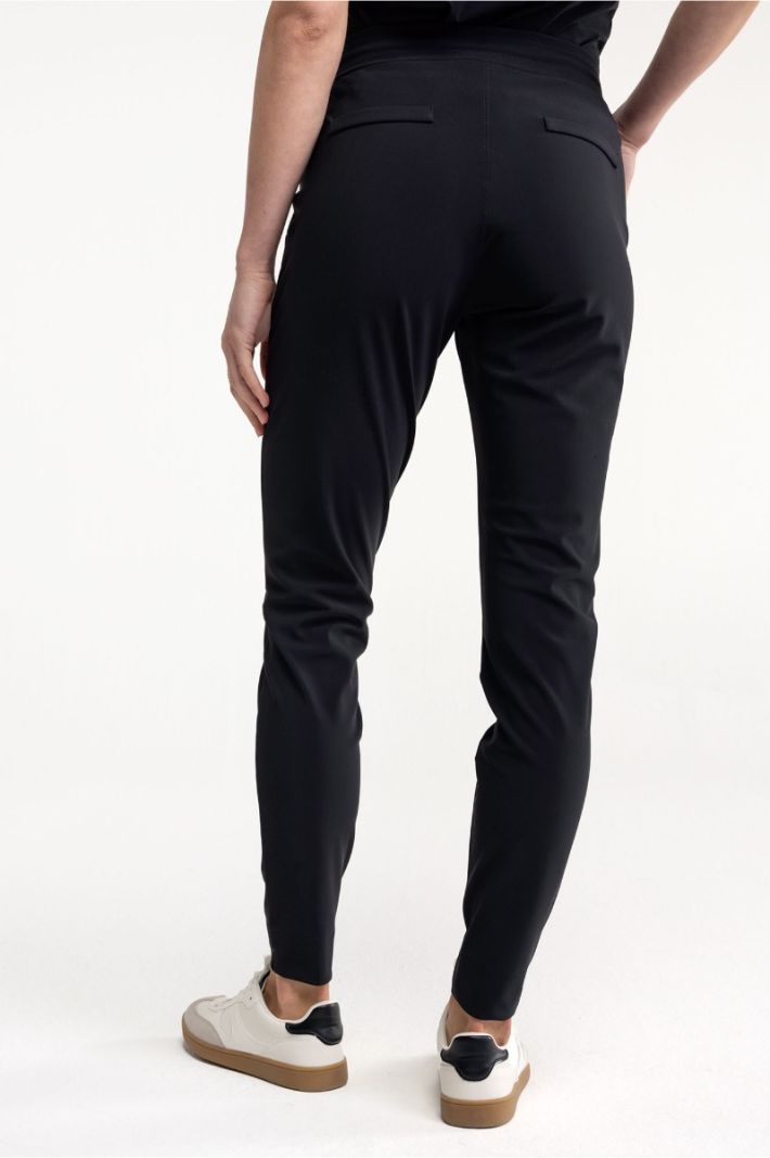 94803 Downstairs Bonded Trousers - Zwart