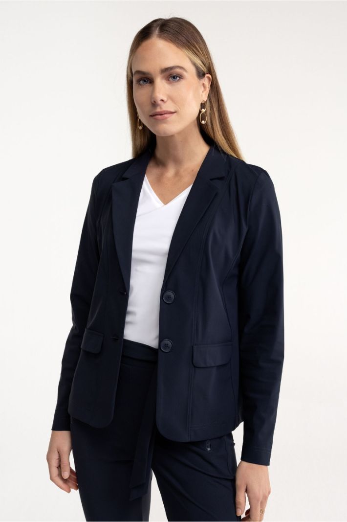 94806 Clean Blazer - Donker Blauw