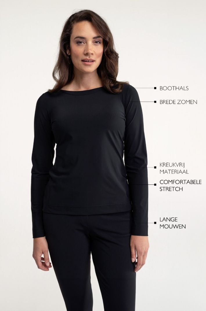 94807 Sydney Shirt - Zwart