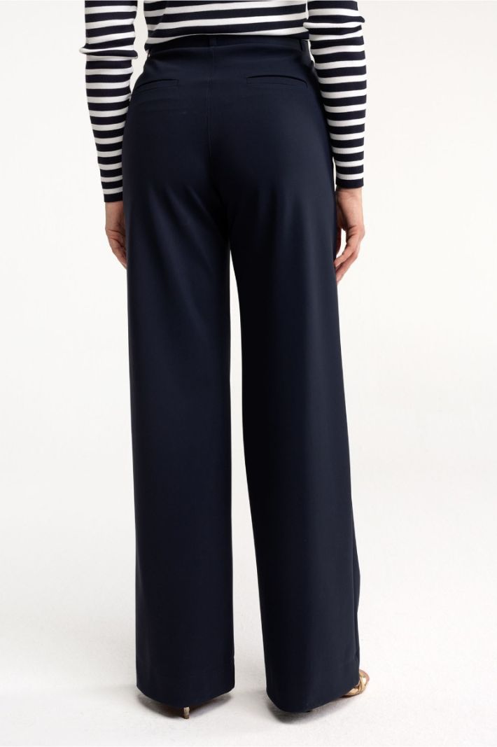 94810 Lexie Long Bonded Trousers - Dark Blue